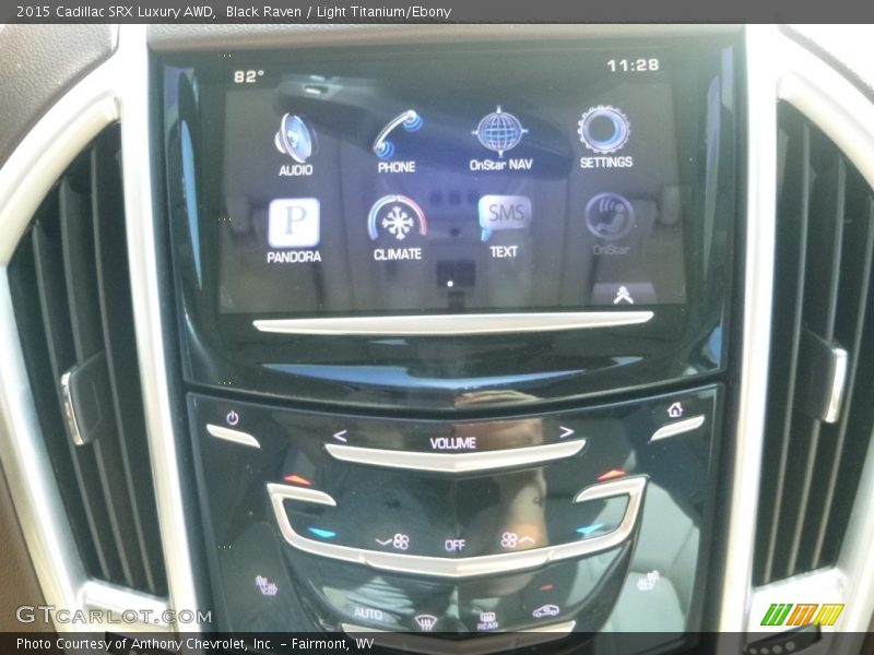Black Raven / Light Titanium/Ebony 2015 Cadillac SRX Luxury AWD