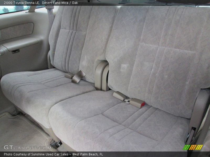 Desert Sand Mica / Oak 2000 Toyota Sienna LE