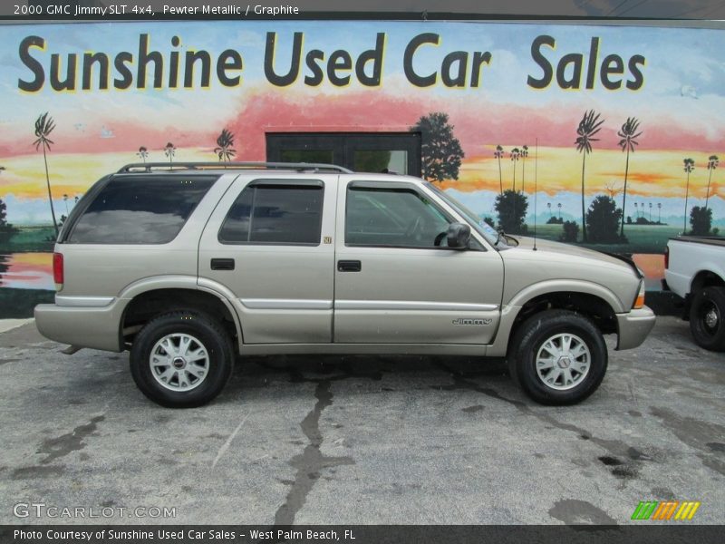 Pewter Metallic / Graphite 2000 GMC Jimmy SLT 4x4