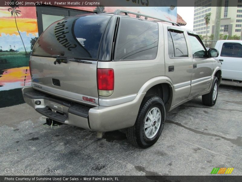 Pewter Metallic / Graphite 2000 GMC Jimmy SLT 4x4