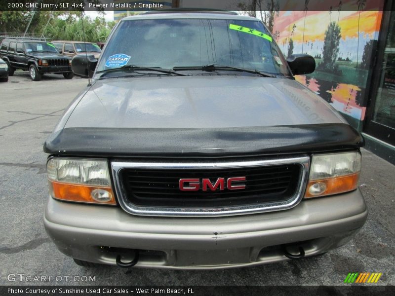 Pewter Metallic / Graphite 2000 GMC Jimmy SLT 4x4