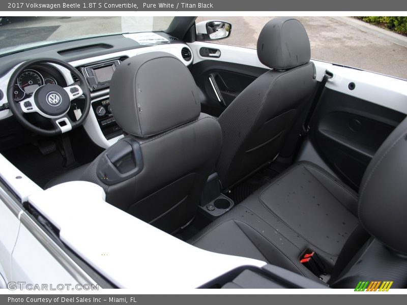 Pure White / Titan Black 2017 Volkswagen Beetle 1.8T S Convertible