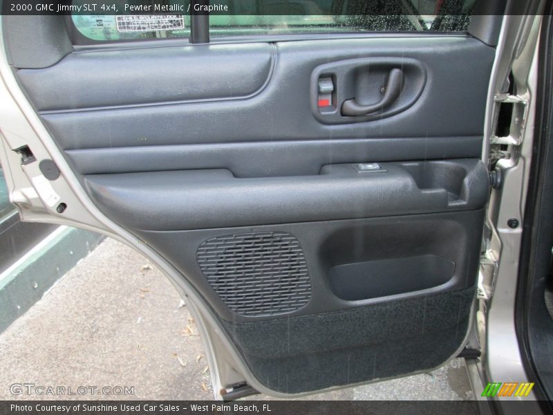 Pewter Metallic / Graphite 2000 GMC Jimmy SLT 4x4