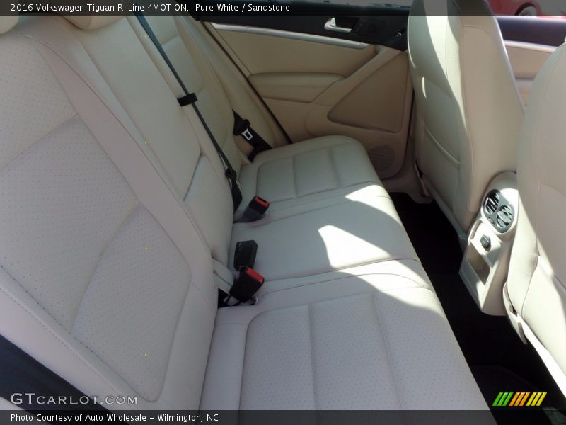 Rear Seat of 2016 Tiguan R-Line 4MOTION