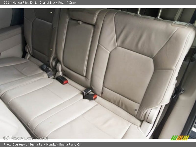 Crystal Black Pearl / Gray 2014 Honda Pilot EX-L