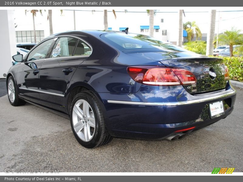 Night Blue Metallic / Black 2016 Volkswagen CC 2.0T Sport