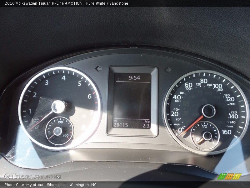  2016 Tiguan R-Line 4MOTION R-Line 4MOTION Gauges
