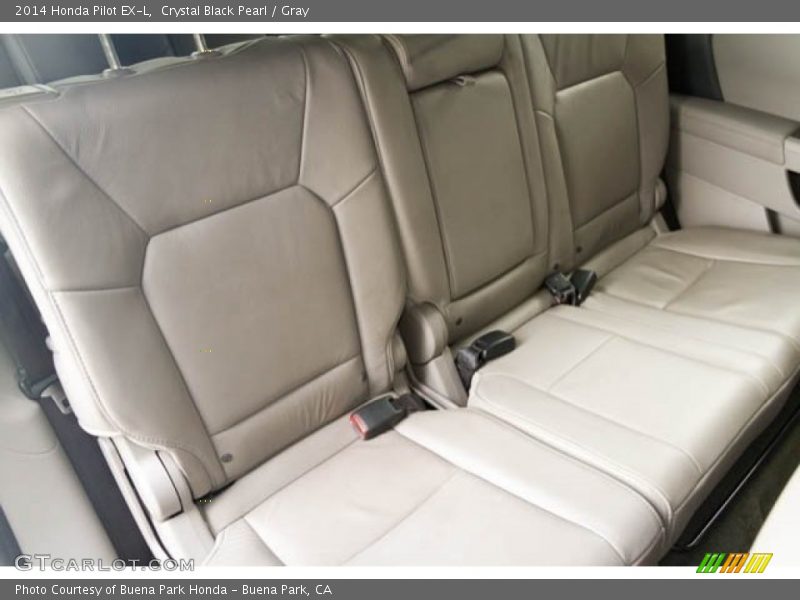 Crystal Black Pearl / Gray 2014 Honda Pilot EX-L