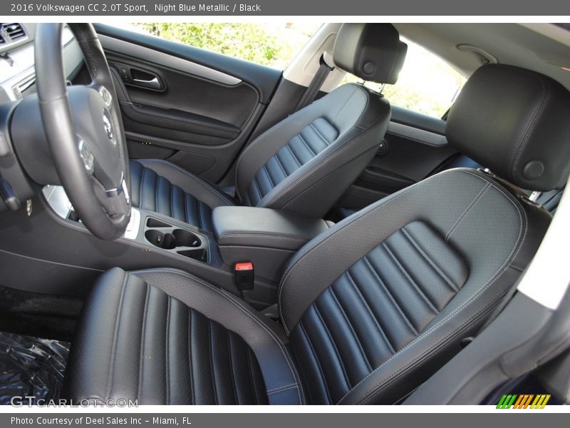 Night Blue Metallic / Black 2016 Volkswagen CC 2.0T Sport