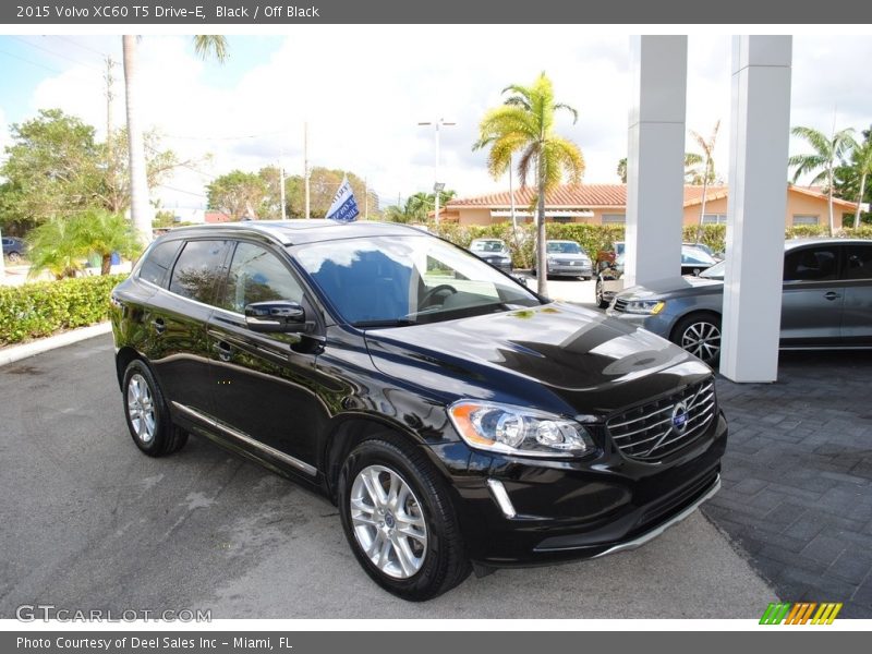 Black / Off Black 2015 Volvo XC60 T5 Drive-E