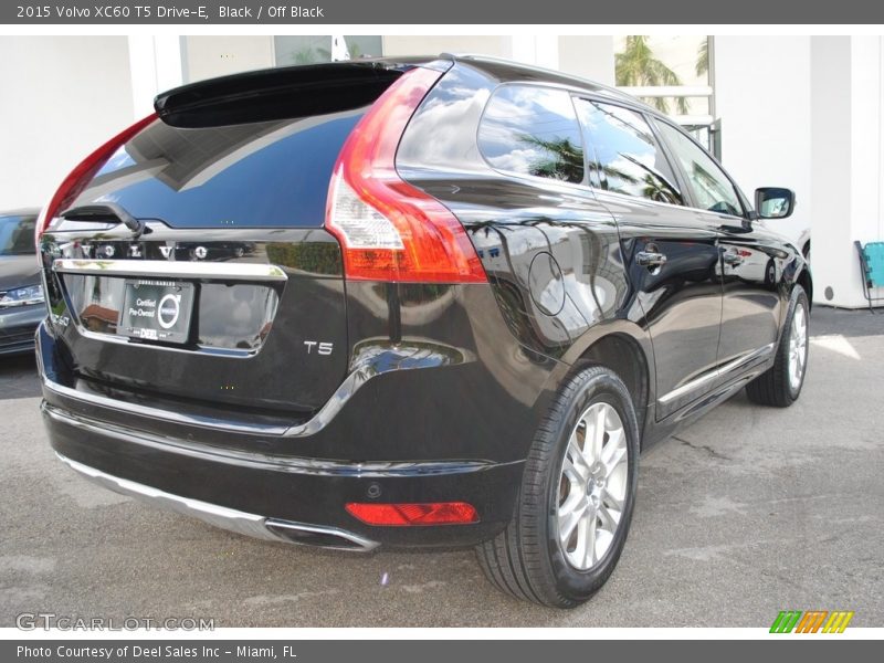 Black / Off Black 2015 Volvo XC60 T5 Drive-E