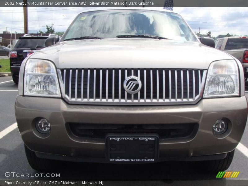 Silver Birch Metallic / Dark Graphite 2003 Mercury Mountaineer Convenience AWD