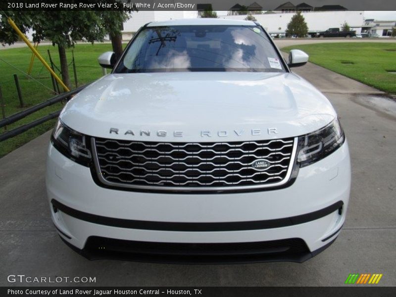 Fuji White / Acorn/Ebony 2018 Land Rover Range Rover Velar S
