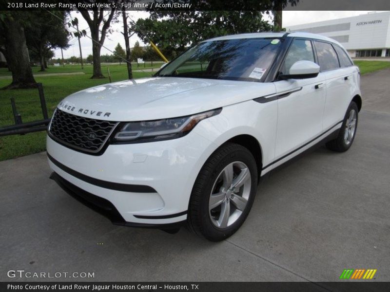 Fuji White / Acorn/Ebony 2018 Land Rover Range Rover Velar S