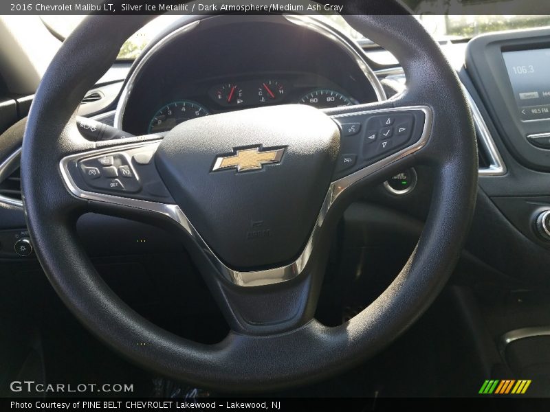 Silver Ice Metallic / Dark Atmosphere/Medium Ash Gray 2016 Chevrolet Malibu LT