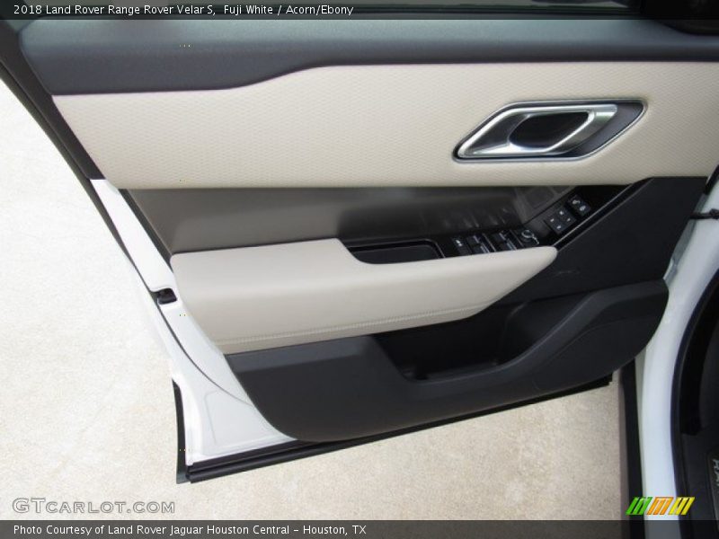 Fuji White / Acorn/Ebony 2018 Land Rover Range Rover Velar S