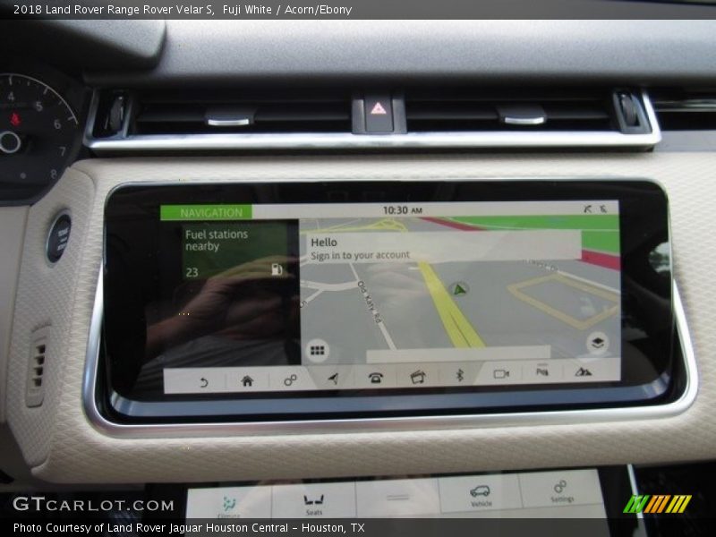 Fuji White / Acorn/Ebony 2018 Land Rover Range Rover Velar S