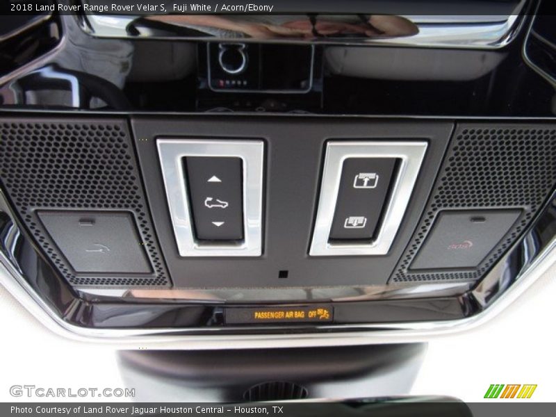 Fuji White / Acorn/Ebony 2018 Land Rover Range Rover Velar S