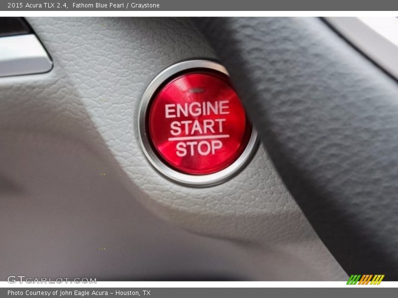 Fathom Blue Pearl / Graystone 2015 Acura TLX 2.4