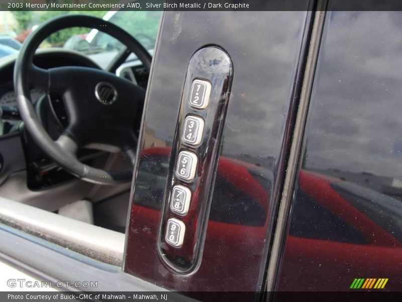 Silver Birch Metallic / Dark Graphite 2003 Mercury Mountaineer Convenience AWD