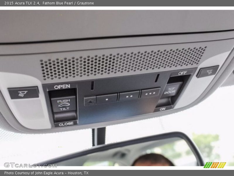 Fathom Blue Pearl / Graystone 2015 Acura TLX 2.4