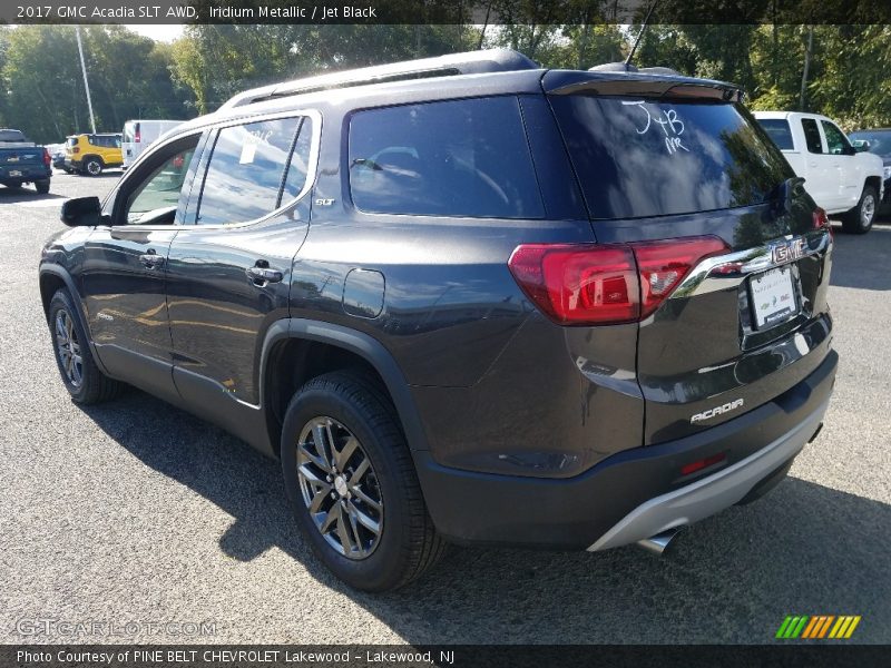 Iridium Metallic / Jet Black 2017 GMC Acadia SLT AWD