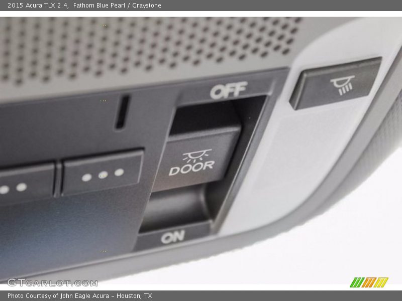 Fathom Blue Pearl / Graystone 2015 Acura TLX 2.4