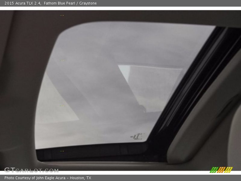 Fathom Blue Pearl / Graystone 2015 Acura TLX 2.4