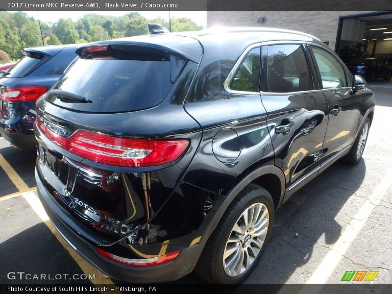 Black Velvet / Cappuccino 2017 Lincoln MKC Reserve AWD