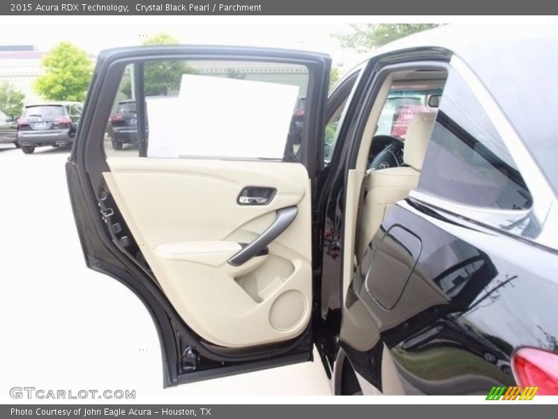 Crystal Black Pearl / Parchment 2015 Acura RDX Technology