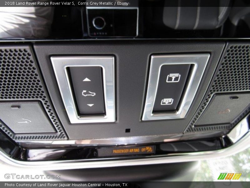 Corris Grey Metallic / Ebony 2018 Land Rover Range Rover Velar S