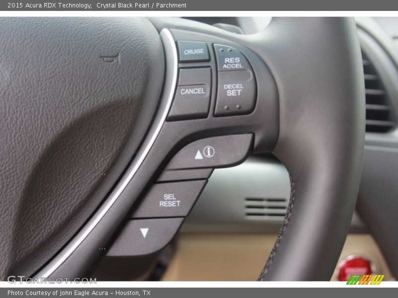 Crystal Black Pearl / Parchment 2015 Acura RDX Technology