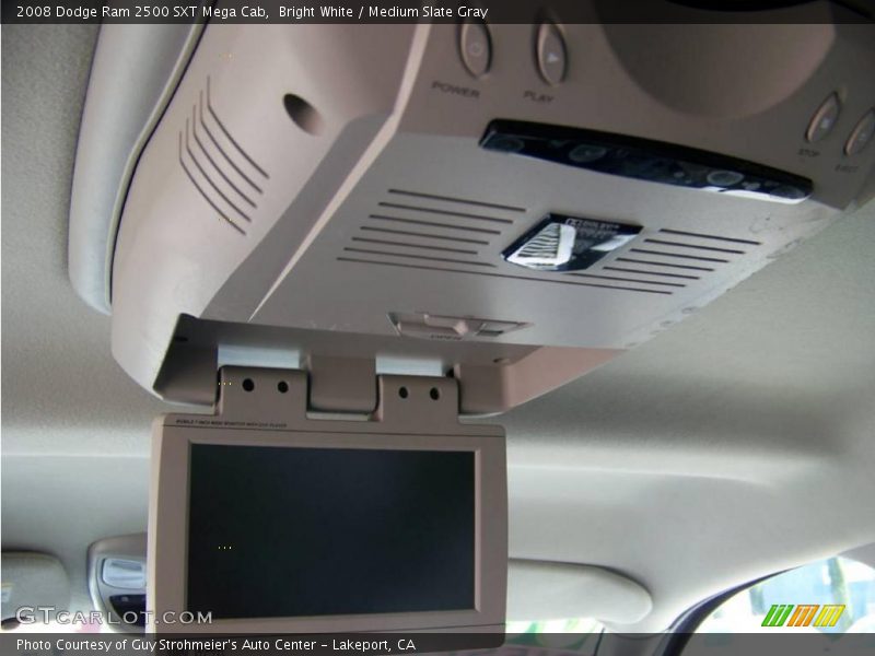 Bright White / Medium Slate Gray 2008 Dodge Ram 2500 SXT Mega Cab