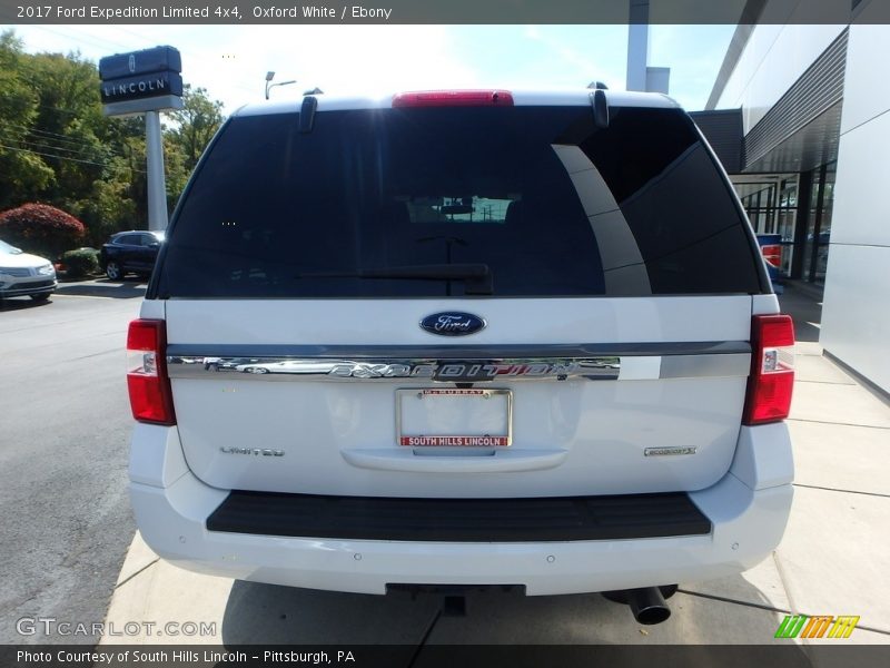 Oxford White / Ebony 2017 Ford Expedition Limited 4x4