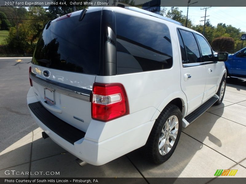 Oxford White / Ebony 2017 Ford Expedition Limited 4x4