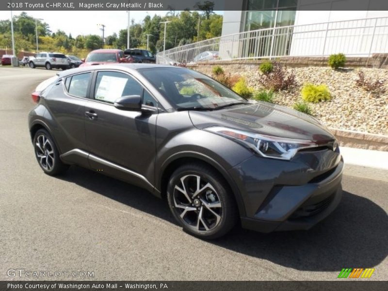 Magnetic Gray Metallic / Black 2018 Toyota C-HR XLE