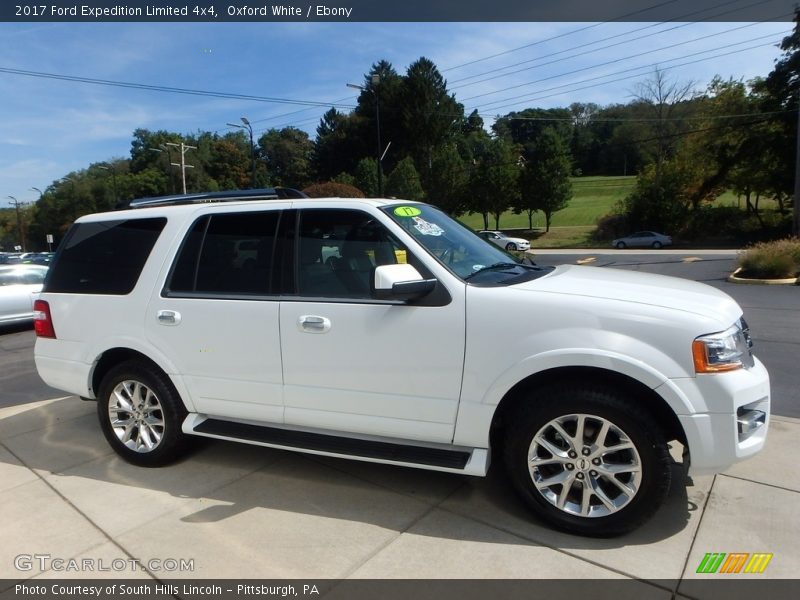 Oxford White / Ebony 2017 Ford Expedition Limited 4x4