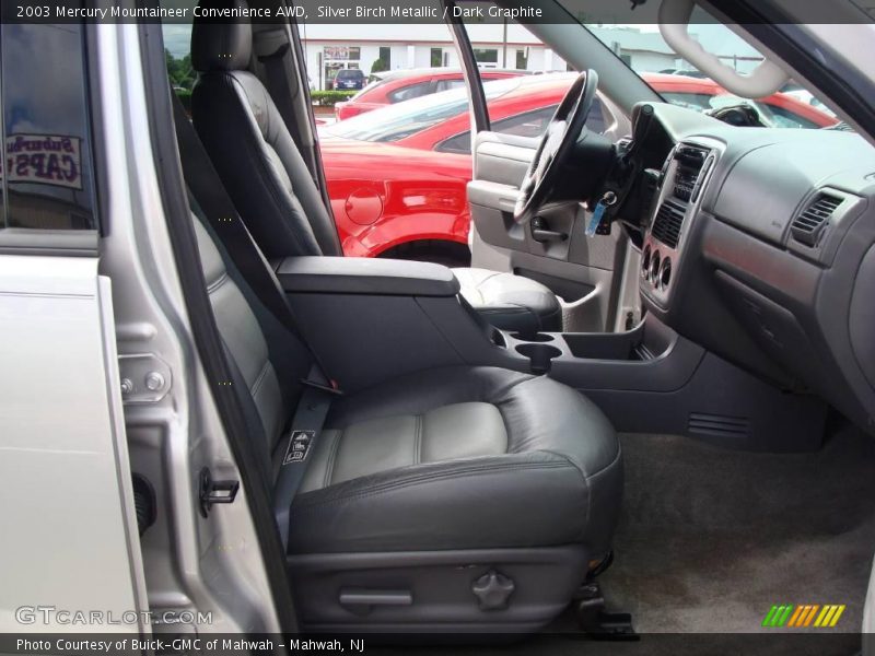 Silver Birch Metallic / Dark Graphite 2003 Mercury Mountaineer Convenience AWD