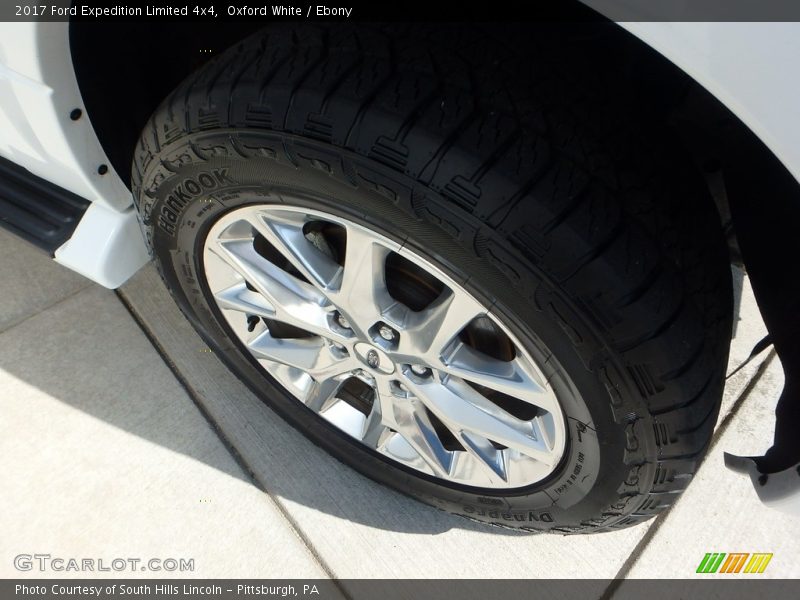 Oxford White / Ebony 2017 Ford Expedition Limited 4x4