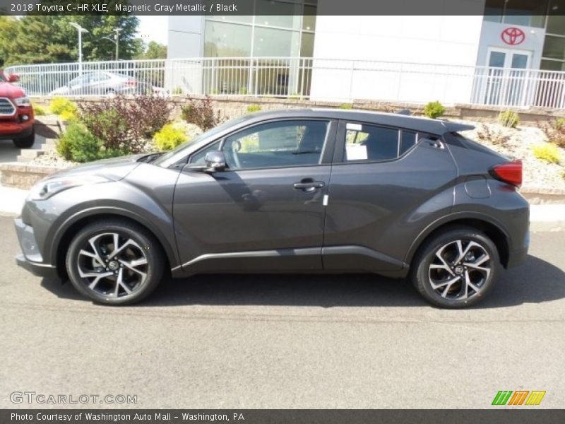 Magnetic Gray Metallic / Black 2018 Toyota C-HR XLE