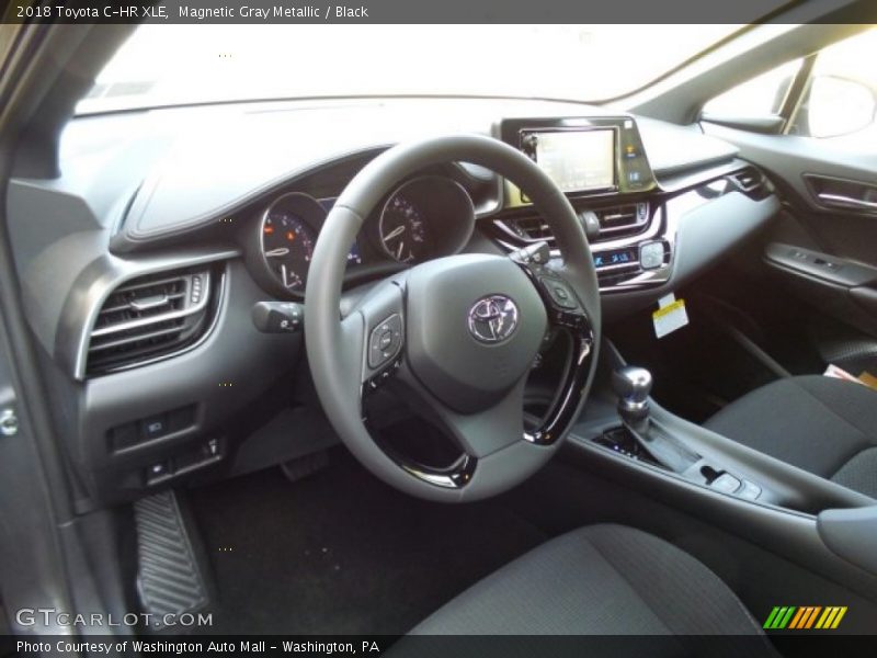 Magnetic Gray Metallic / Black 2018 Toyota C-HR XLE