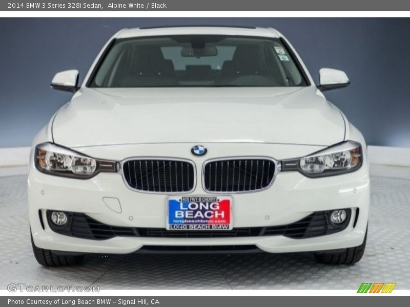 Alpine White / Black 2014 BMW 3 Series 328i Sedan