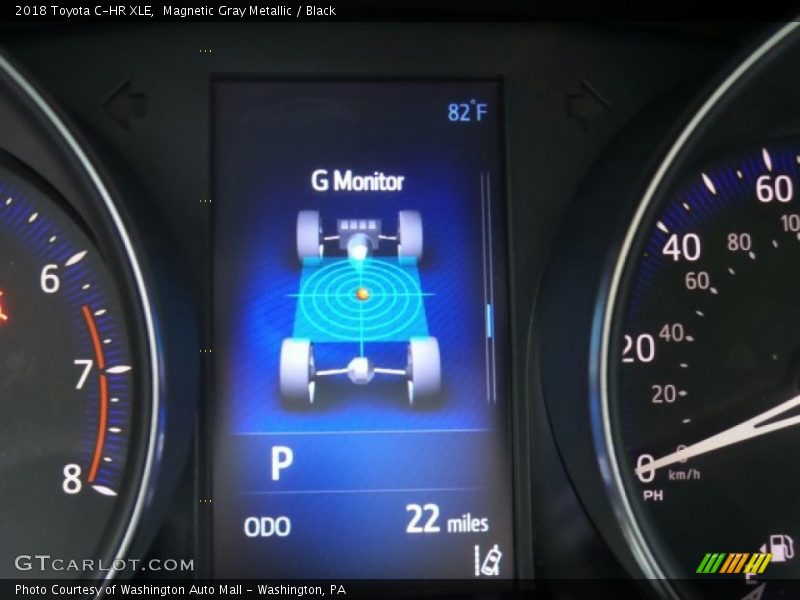 Magnetic Gray Metallic / Black 2018 Toyota C-HR XLE