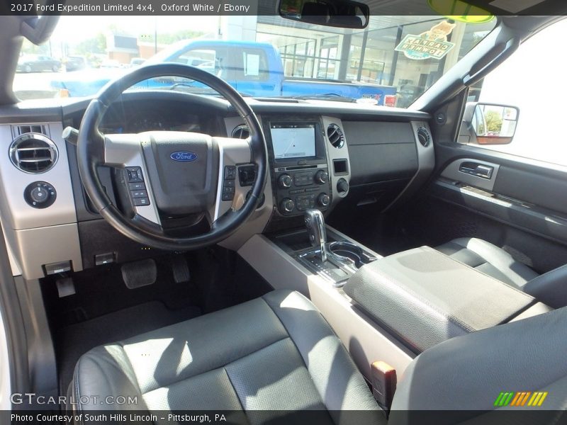 Oxford White / Ebony 2017 Ford Expedition Limited 4x4
