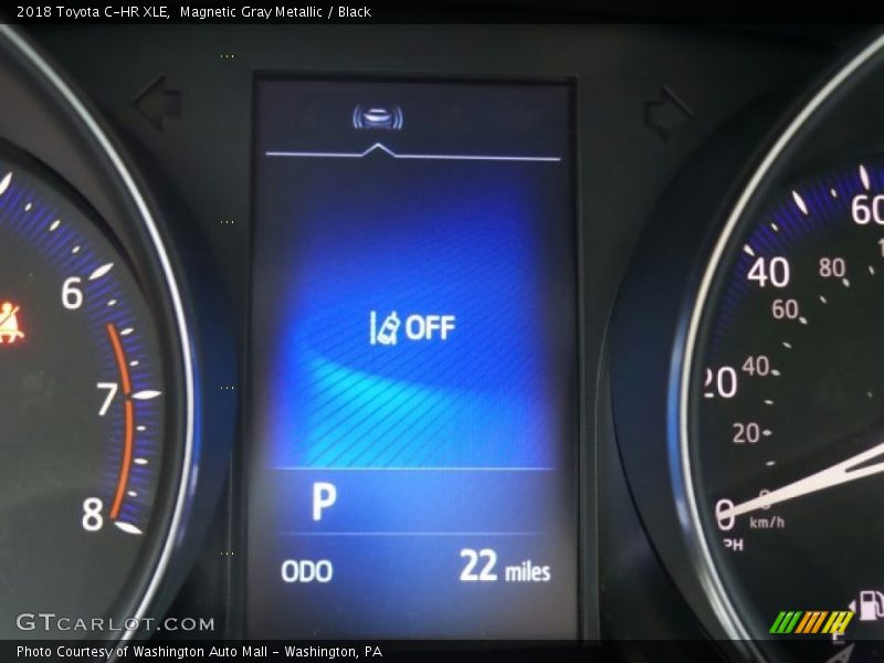 Magnetic Gray Metallic / Black 2018 Toyota C-HR XLE