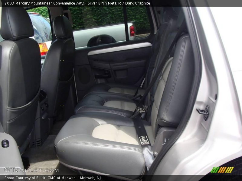 Silver Birch Metallic / Dark Graphite 2003 Mercury Mountaineer Convenience AWD