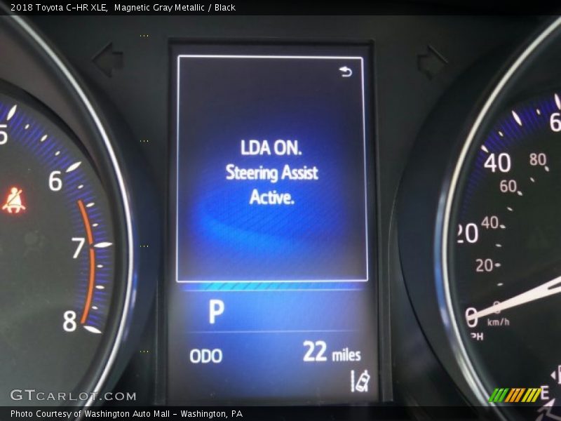 Magnetic Gray Metallic / Black 2018 Toyota C-HR XLE