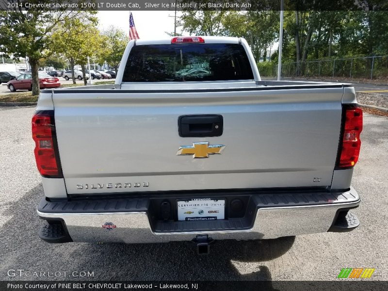 Silver Ice Metallic / Jet Black/Dark Ash 2014 Chevrolet Silverado 1500 LT Double Cab