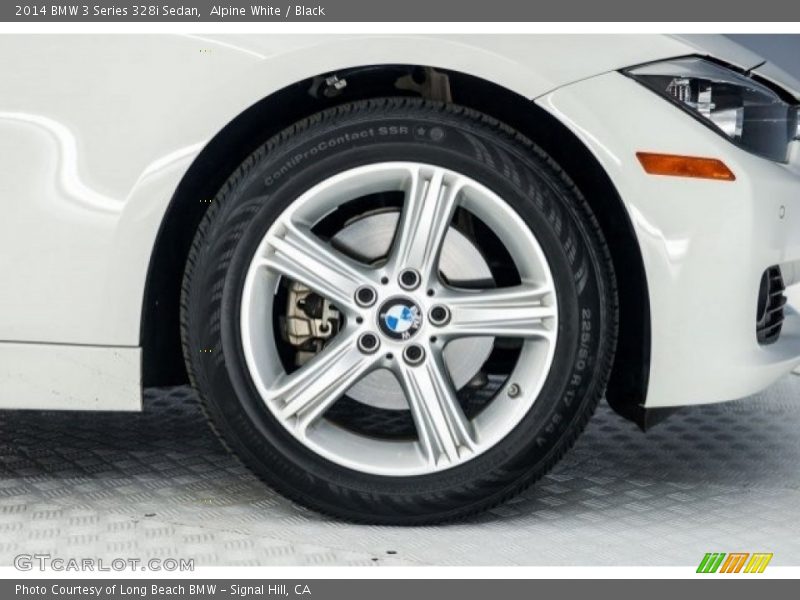 Alpine White / Black 2014 BMW 3 Series 328i Sedan