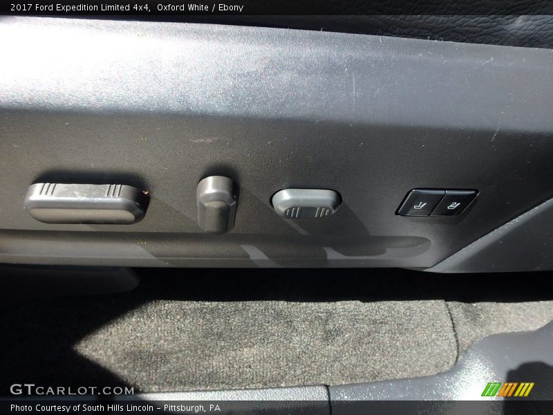 Oxford White / Ebony 2017 Ford Expedition Limited 4x4